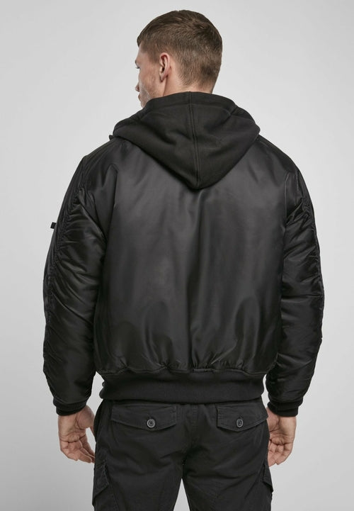Hooded MA1 Bomber Jacket